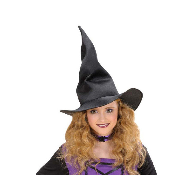 Chapeau noir de sorci√®re pliable pour enfant  