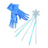 Déguisement Reine des neige - accessoire Baguette et Gants - Costume dessin animé The Duck