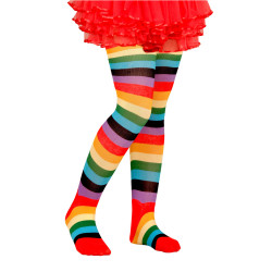 Collants multicolores enfant  