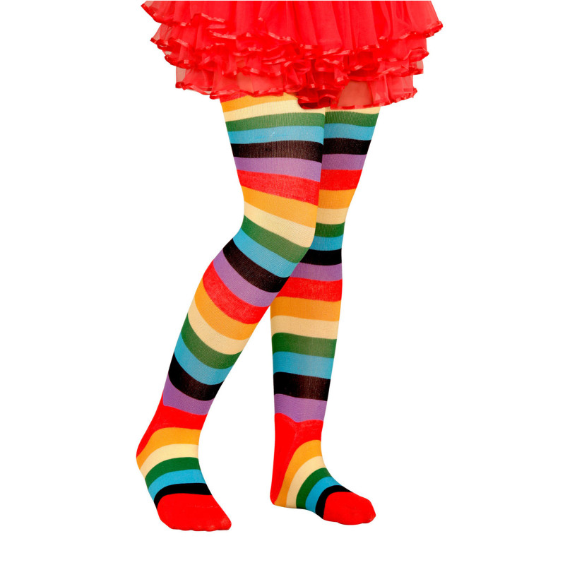 Collants multicolores enfant  
