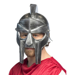 Casque armure gladiateur adulte  