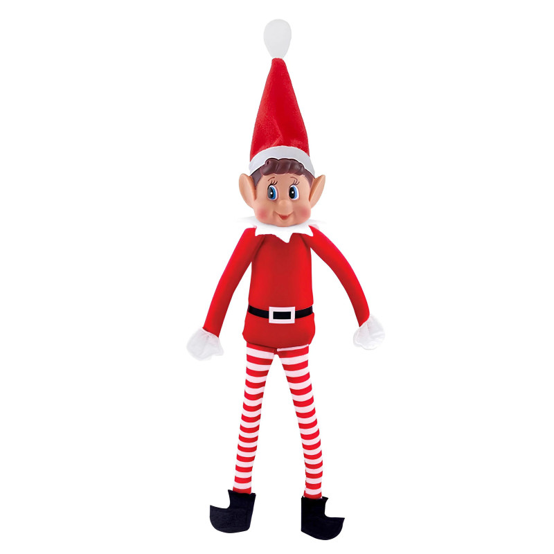 Lutin farceur gar√ßon Elfie 38 cm  