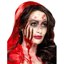 Proth√®se latex entailles adulte Halloween  