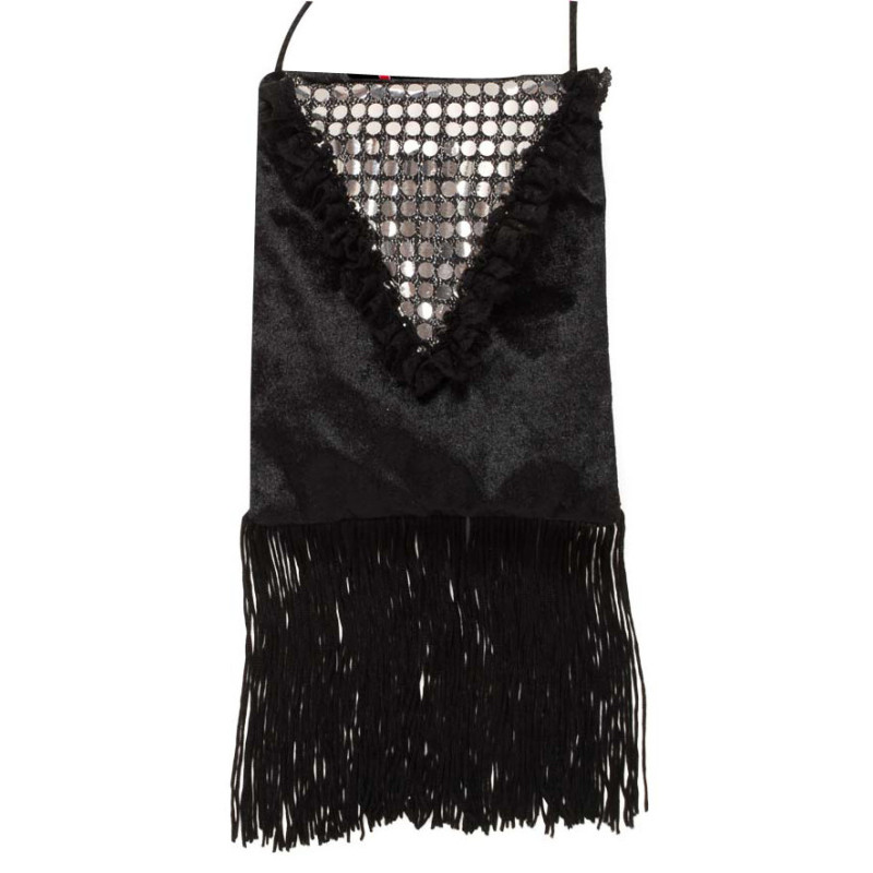 Sac charleston noir femme  