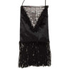 Sac charleston noir femme  