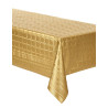 Nappe en rouleau papier damass√© dor√© 6 m jetable  
