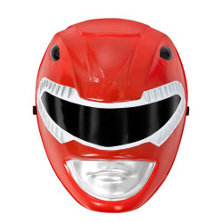 Masque Power Rangers rouge enfant  