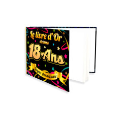 Livre d'or anniversaire 18 ans  