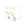 Livre d'or anniversaire dor√© et blanc  