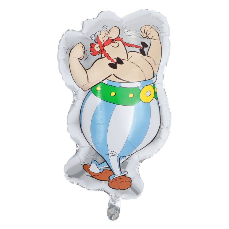 Ballon aluminium Ob√©lix - Ast√©rix 81 cm  