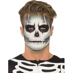 Kit maquillage squelette phosphorescent adulte Halloween  