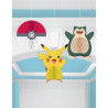 3 D√©corations alv√©ol√©es Pok√©mon  
