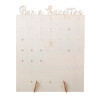 Pr√©sentoir √† sucettes en bois 40 x 30 cm bar √† sucettes  