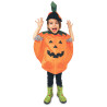 Poncho citrouille enfant  