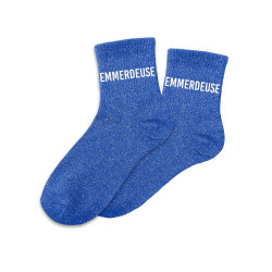 Chaussettes √† paillettes Emmerdeuse femme  