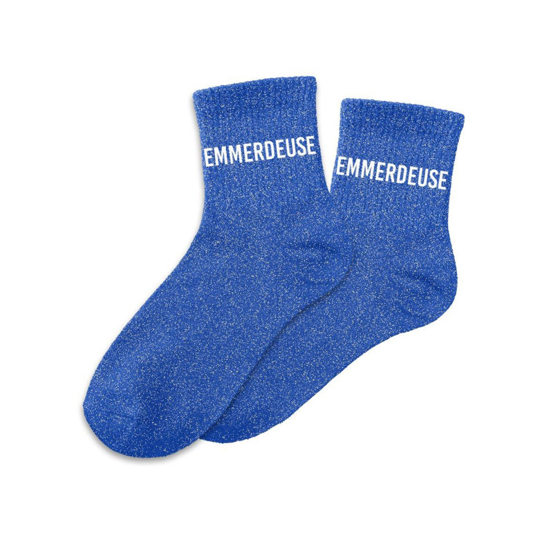 Chaussettes √† paillettes Emmerdeuse femme  