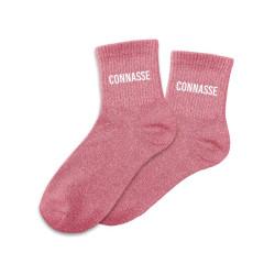 Chaussettes √† paillettes Connasse femme  