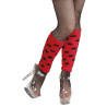 Jambi√®res √† pois rouge et noire  