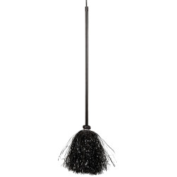 Balai de sorci√®re noir 90 cm Halloween  