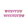 Guirlande Happy Birthday Princesses Disney c?urs  