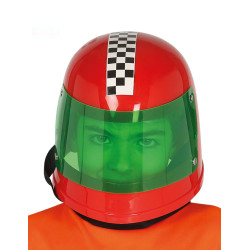 Casque pilote formule 1 rouge enfant  