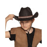 Chapeau cowboy noir enfant  