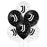 12 Ballons en latex Juventus noirs et blancs 30 cm  