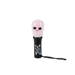 Torche spinner lumineuse t√™te de mort  