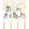 6 Suspensions spirales Bluey  