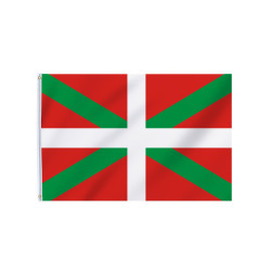 Drapeau supporter Pays Basque 150 x 90 cm  