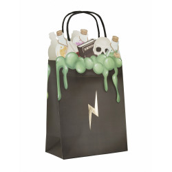 4 Sacs cadeaux en papier apprenti sorcier 20 cm  