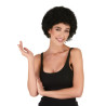 Perruque afro noire standard adulte  