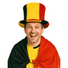 Chapeau haut de forme supporter Belgique  