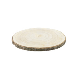 Rondin de bois naturel 28 √† 33 cm  