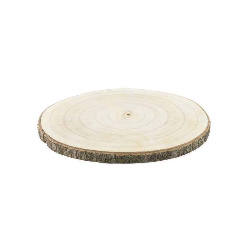 Rondin de bois naturel 28 √† 33 cm  
