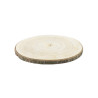 Rondin de bois naturel 28 √† 33 cm  