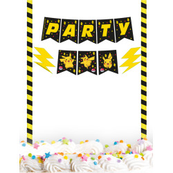 Cake topper Pikachu Pok√©mon  