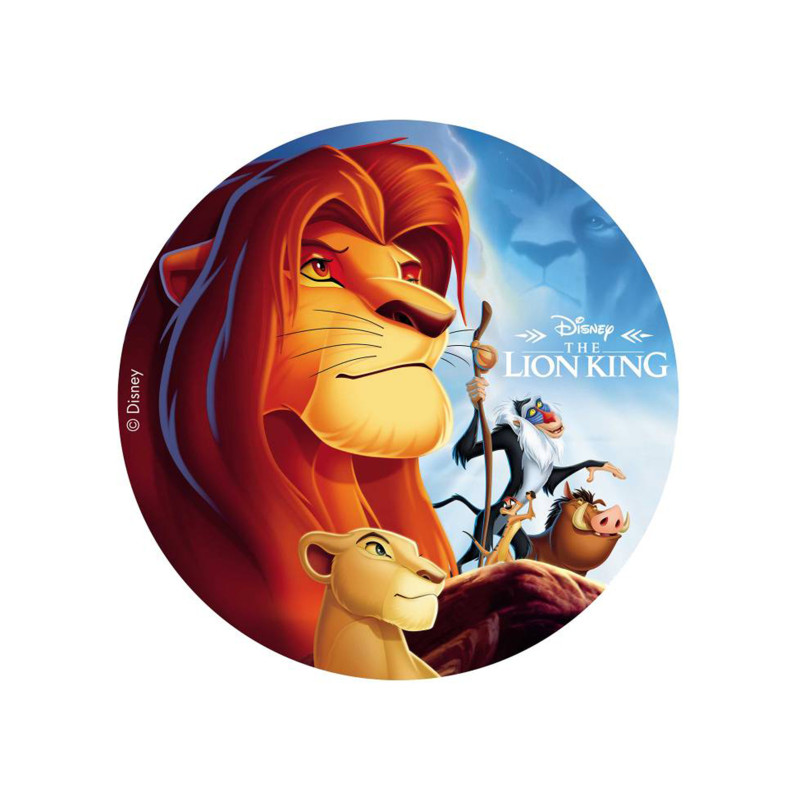 Disque azyme Le roi lion  
