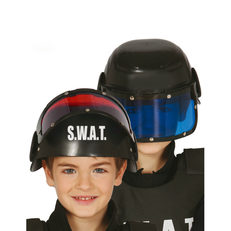 Casque avec visi√®re SWAT enfant  