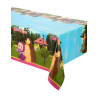 Nappe en plastique Masha et Michka  