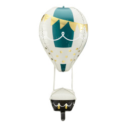 Ballon aluminium montgolfi√®re  