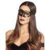 Loup steampunk rouages dor√©s femme  
