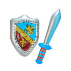 Ep√©e et bouclier gonflables  