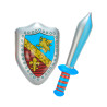 Ep√©e et bouclier gonflables  