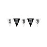 Guirlande √† fanions en plastique Juventus noire et blanche 320 cm  
