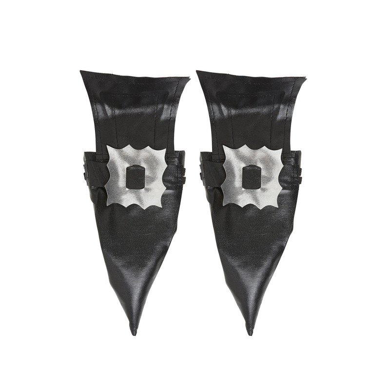 Sur-chaussures sorci√®re noires adulte Halloween  