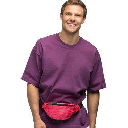 Sac banane rose fluo  