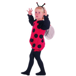 Déguisement de Coccinelle rouge & noire Enfant - Costume coccinelle fille animaux The Duck