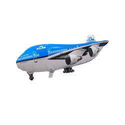 Ballon en aluminium g√©ant avion 95x45 cm  