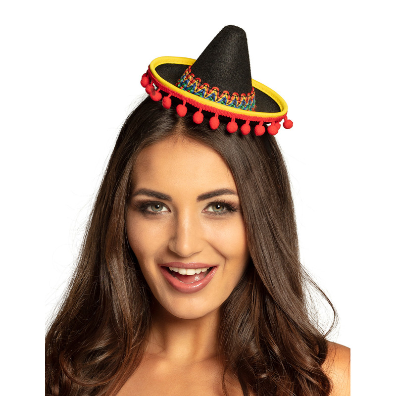 Mini sombrero mexicain adulte  